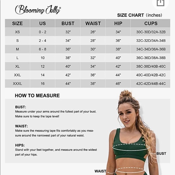 Amazon Gingham Bikini, Medium NWT - Picture 5 of 5